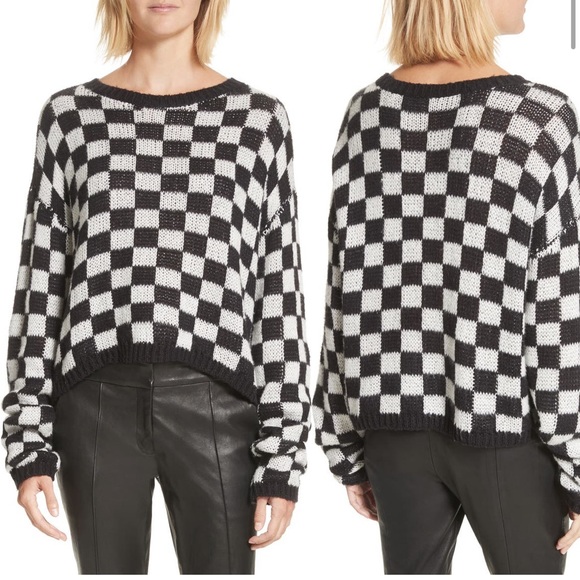 A.L.C. | Remington Checkered Sweater - Picture 9 of 9